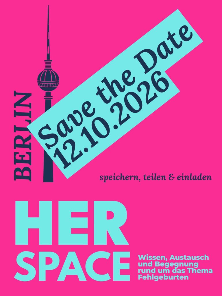Plakat Safe the Date Her Space